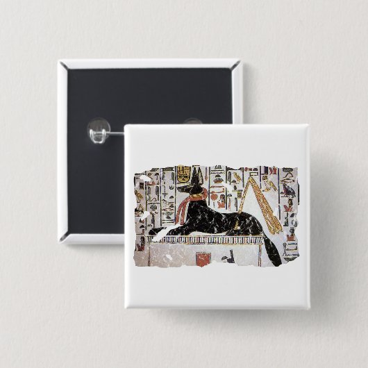 Anubis Button (Vorne & Hinten)