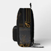 Anubis, das alte Ägypten, Power, Ägypter, Anubis-M Bedruckter Rucksack (Rechts)