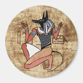 Anubis Der Wächter Magnet (Vorne)
