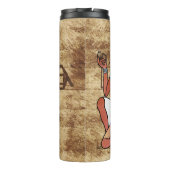 Anubis Der Wächter Thermosbecher (Rückseite)