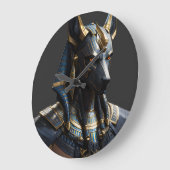Anubis: Der Zeitbewahrer der Ewigkeit Große Wanduhr (Winkel)