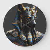 Anubis: Der Zeitbewahrer der Ewigkeit Große Wanduhr (Vorderseite)