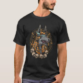 Anubis Egyptian God Afterlife Occult Mythodology S T-Shirt (Vorderseite)