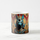 Anubis Egyptian God Jackal or Man Kaffeetasse (Mittel)