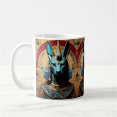 Anubis Egyptian God Jackal or Man Kaffeetasse (Links)
