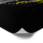 Anubis Egyptian Wolf God Egypt Ankh Mythology Poster (Ecke)