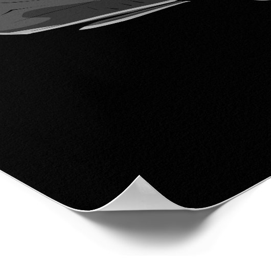 Anubis Egyptian Wolf God Poster (Ecke)