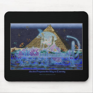 Anubis Fantasy Egyptian Mouse Pad Mousepad