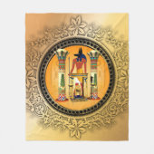 Anubis Fleecedecke (Vorderseite)