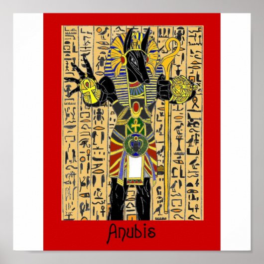 Anubis geben Leben für immer Poster (Vorne)