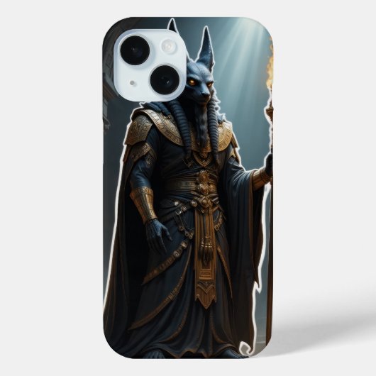 Anubis, Gott der Toten Case-Mate iPhone Hülle (Rückseite)