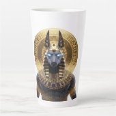 Anubis – Guardian of the Afterlife | Egyptian Myth Milchtasse (Vorderseite)