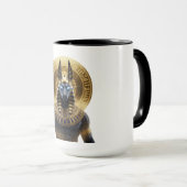 Anubis – Guardian of the Afterlife | Egyptian Myth Tasse (VorderseiteRechts)