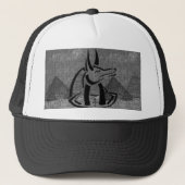 Anubis Hat Truckerkappe (Vorderseite)