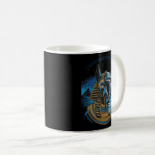 Anubis Hybrid - Wächter der kosmischen Reiche Kaffeetasse (VorderseiteRechts)