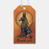 Anubis im Mondlicht,  Geschenkanhänger (Vorderseite)