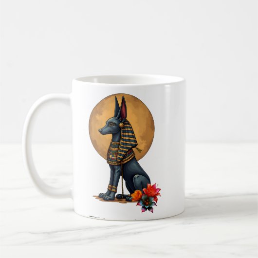 Anubis im Mondlicht, Kaffeetasse (Links)