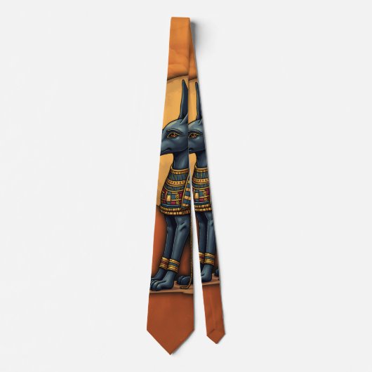 Anubis im Mondlicht, Krawatte (Vorderseite)