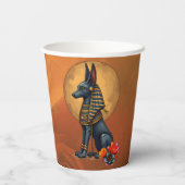 Anubis im Mondlicht, Pappbecher (Rückseite)