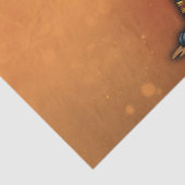 Anubis im Mondlicht, Seidenpapier (Detail)