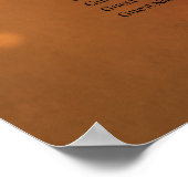 Anubis im Mondschein Poster (Ecke)