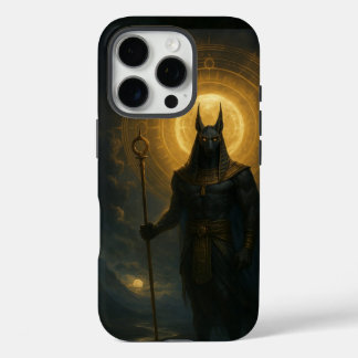 Anubis in den Schatten - Schutz der ägyptischen Go iPhone 16 Pro Hülle