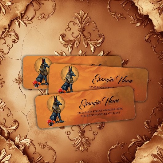 Anubis in the moonlight,