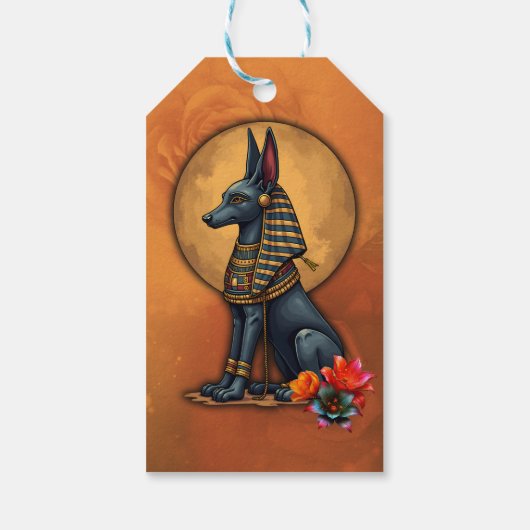 Anubis in the moonlight,  geschenkanhänger (Rückseite)