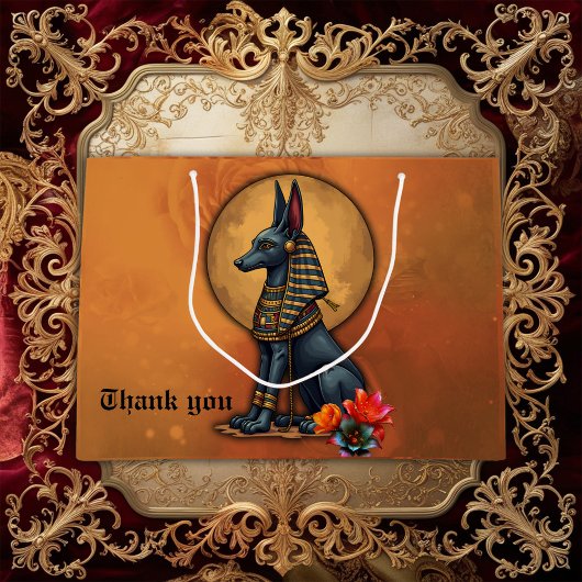 Anubis in the moonlight, große geschenktüte
