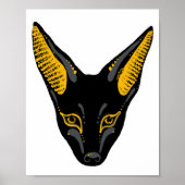 Anubis Jackal Art Poster (Vorne)