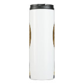 Anubis Jackal Thermal Mug | Ancient Egyptian God T Thermosbecher (Rückseite)