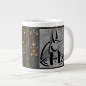 Anubis Jumbo Tasse (Vorderseite Rechts)