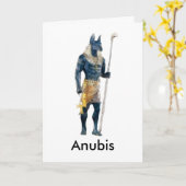 Anubis Karte (Gelbe Blume)