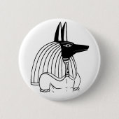 Anubis Knopf Button (Vorderseite)