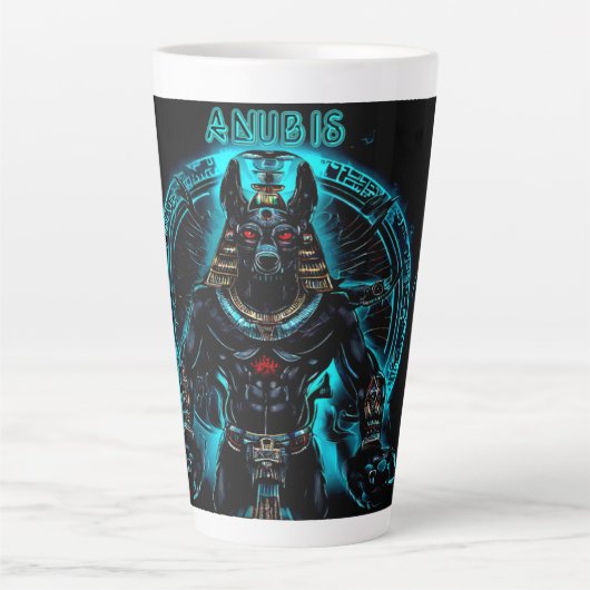 Anubis Latte Tasse (Vorderseite)