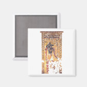 Anubis-Nefertari Magnet (Vorderseite/Rückseite)