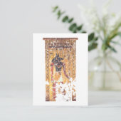 Anubis-Nefertari Postkarte (Stehend Vorderseite)