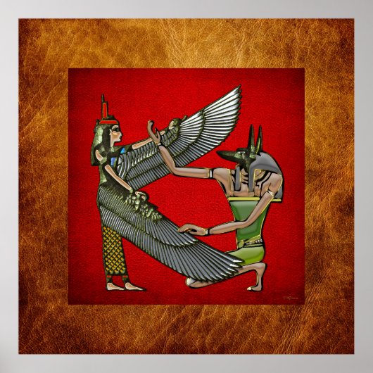 Anubis & Nut Poster (Vorne)