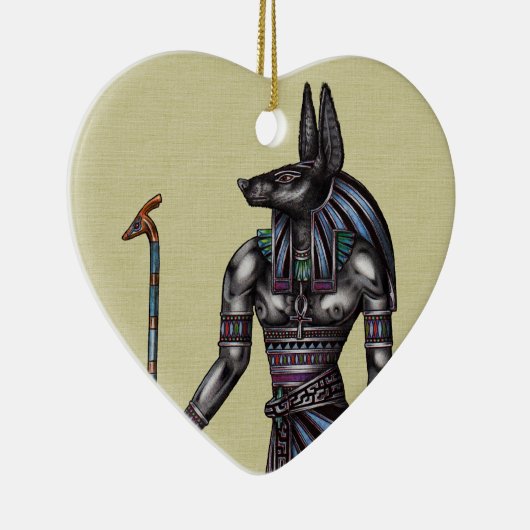 Anubis Ornament Heart (Rechts)