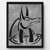 Anubis Plaque Fotoplatte (Vorderseite)