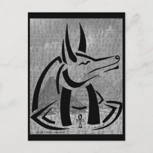 Anubis Postcard Postkarte