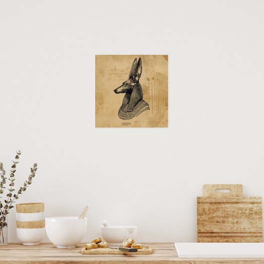 Anubis Poster (Küche)