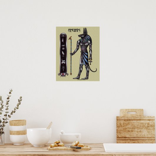 Anubis Poster (Küche)