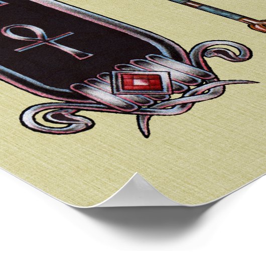 Anubis Poster (Ecke)