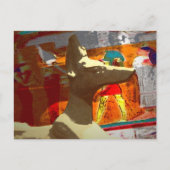 Anubis Postkarte (Vorderseite)