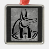 Anubis Premium Square Ornament (Vorne)