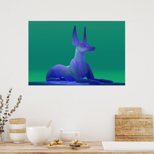 ANUBIS PRINT POSTER (Küche)