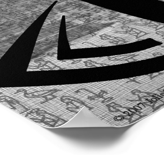 Anubis Print Poster (Ecke)