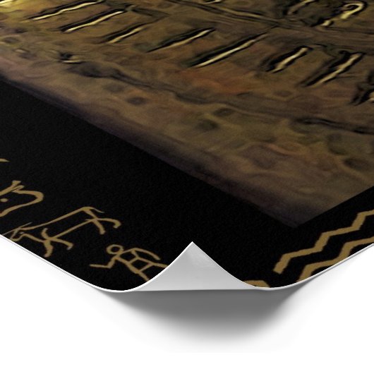 Anubis' Rätsel Poster (Ecke)