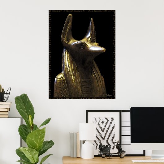 Anubis' Rätsel Poster (Heimbüro)